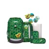 Ergobag Skoletaskesæt Pack Grøn mønster 1