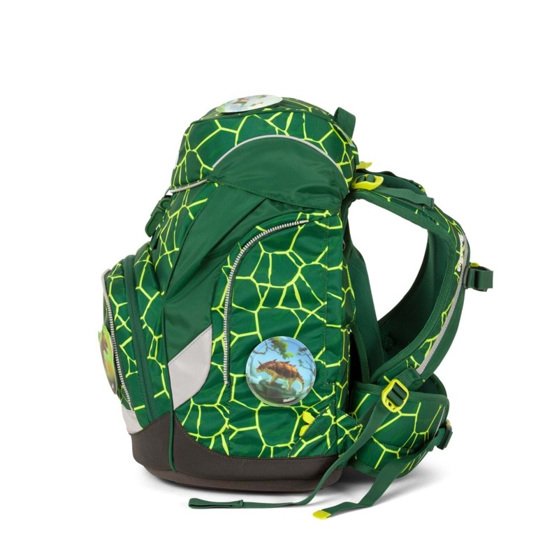 Ergobag Skoletaskesæt Pack BearRex Grøn mønster 3