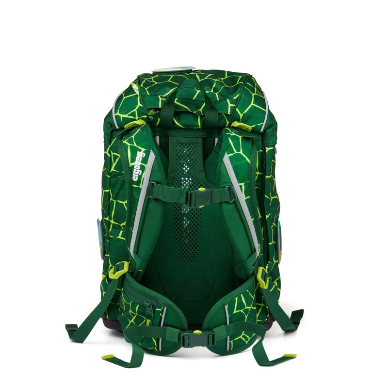 Ergobag Skoletaskesæt Pack BearRex Grøn mønster 4