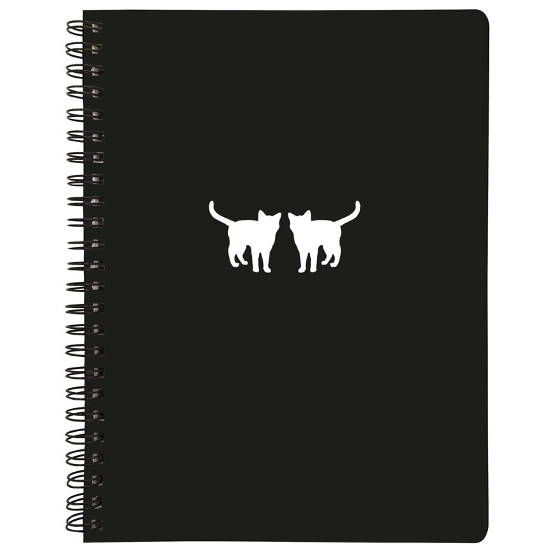  Note book A4 - Cat Love NEW Brun 1