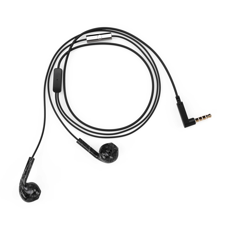  Høretelefoner Earbud Plus Sort m/mønster 3