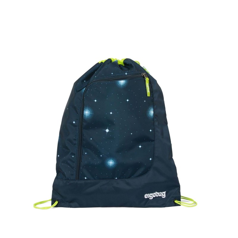 Ergobag Gymnastikpose Prime Galaxy Glo Blå m/stjerner 1