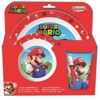 Super Mario Spisesæt Super Mario, 3 dele Blå 1