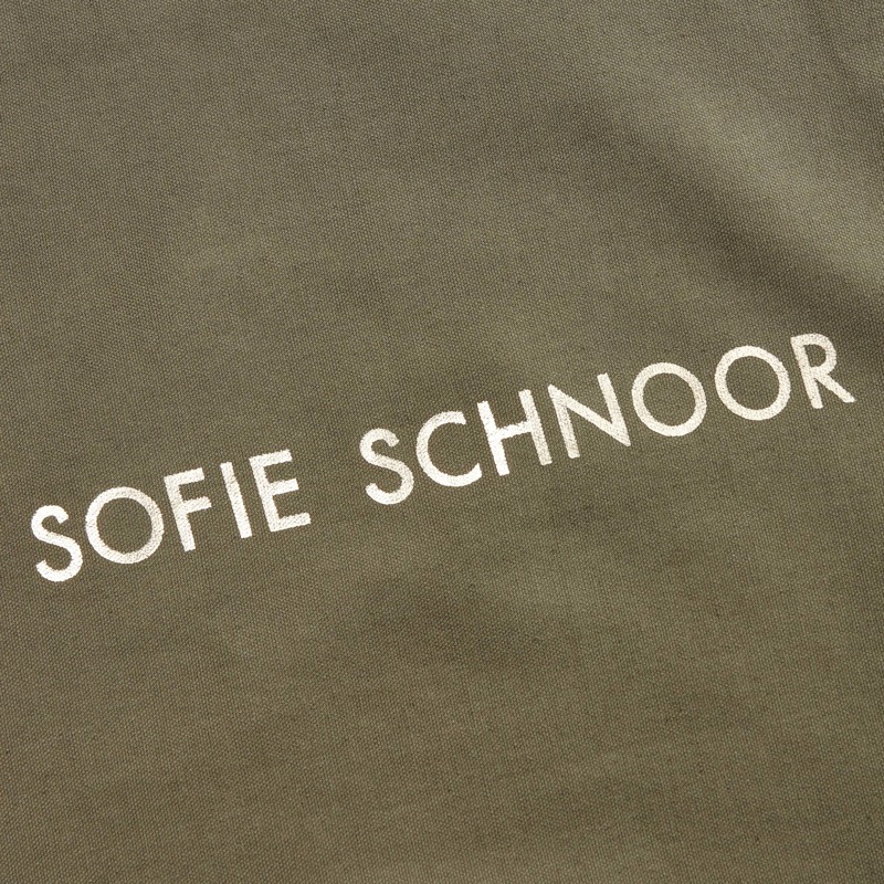 Sofie Schnoor Girls Shopper Tote Filippa Army Grøn 3